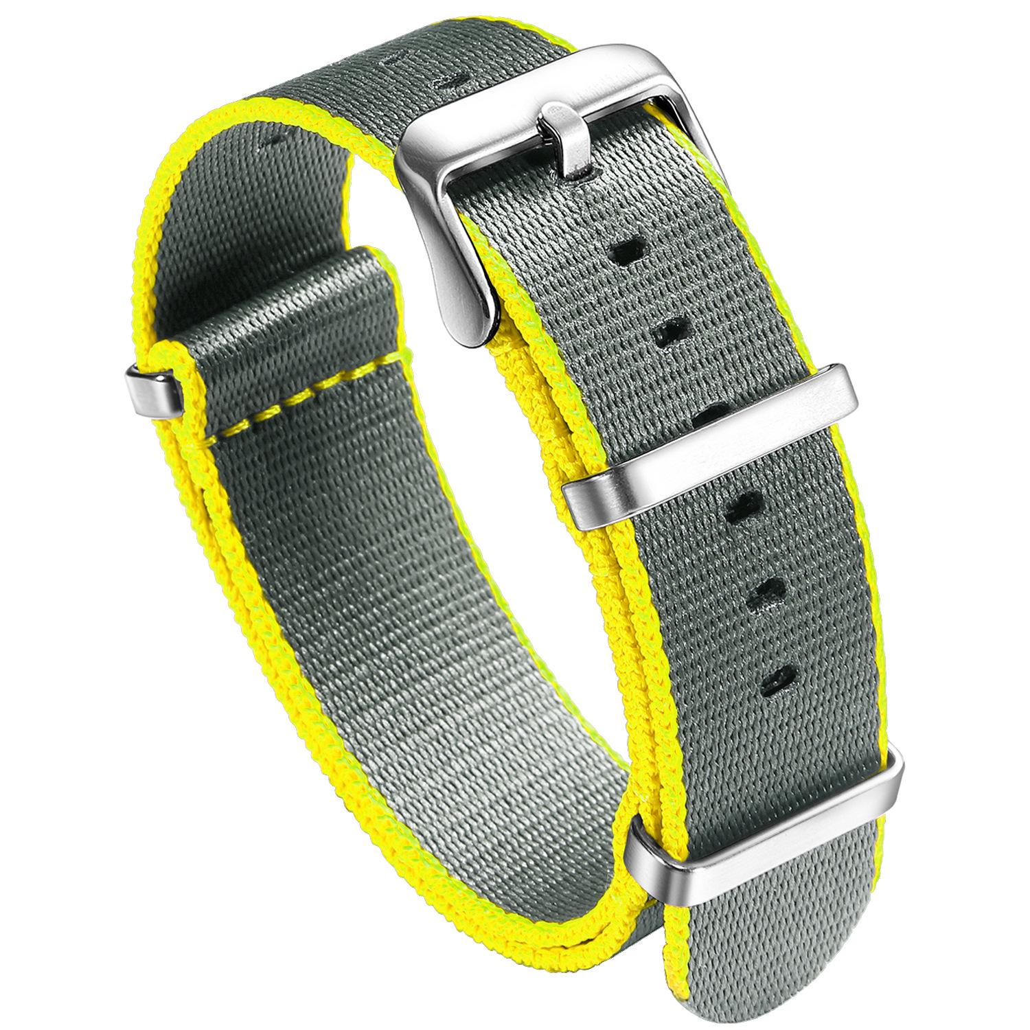 Timeless Twill Nylon Multi-color Strap - Waterproof, Lightweight & Durable 20mm/22mm Universal Fit 20mm
Timeless Twill Nylon Multi-color Strap - Waterproof, Lightweight & Durable 20mm/22mm Universal Fit 20mm