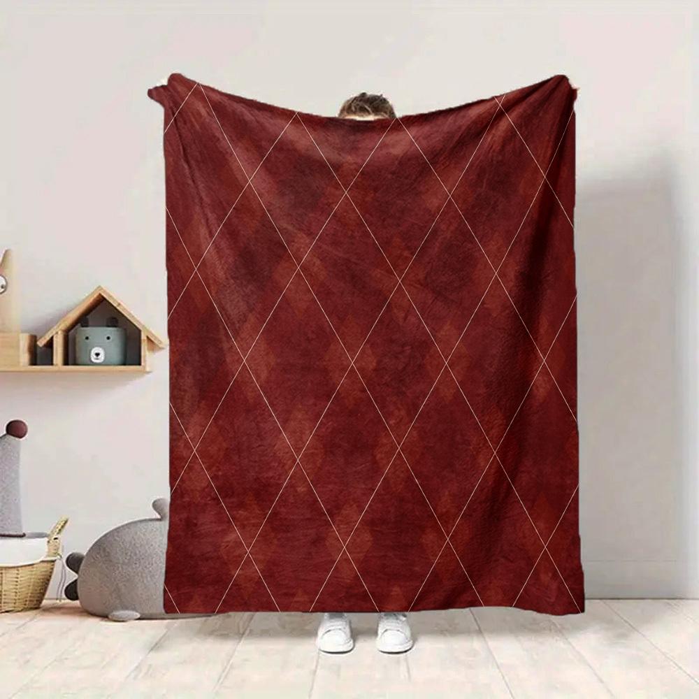 1pc Diamond Pattern Blanket Warm, Cozy, And Soft, Suitable for Sofas, Beds, Cars, And Office Use.Perfect for Camping And Travel, Making It a Great Gif 100x150cm
1pc Diamond Pattern Blanket Warm, Cozy, And Soft, Suitable for Sofas, Beds, Cars, And Office Use.Perfect for Camping And Travel, Making It a Great Gif 100x150cm