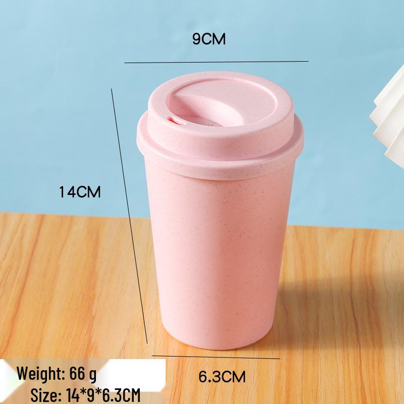 High-Temperature Resistant Insulated Wheat Straw Coffee Cup with Portable Leak-Proof Lid 450ml
High-Temperature Resistant Insulated Wheat Straw Coffee Cup with Portable Leak-Proof Lid 450ml