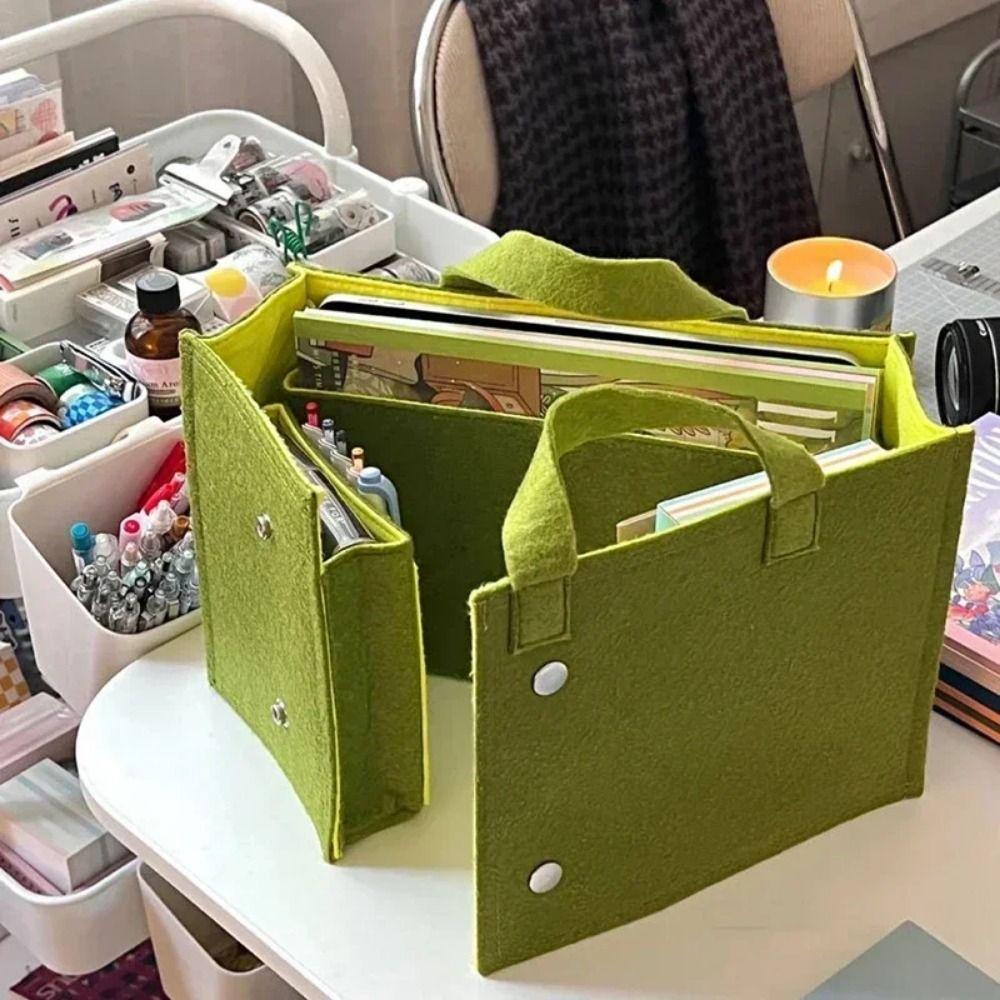 With Snap Button Polyester Felt Storage Bag Multi-compartments Travel Briefcase Women рожевий червоний колір
With Snap Button Polyester Felt Storage Bag Multi-compartments Travel Briefcase Women рожевий червоний колір