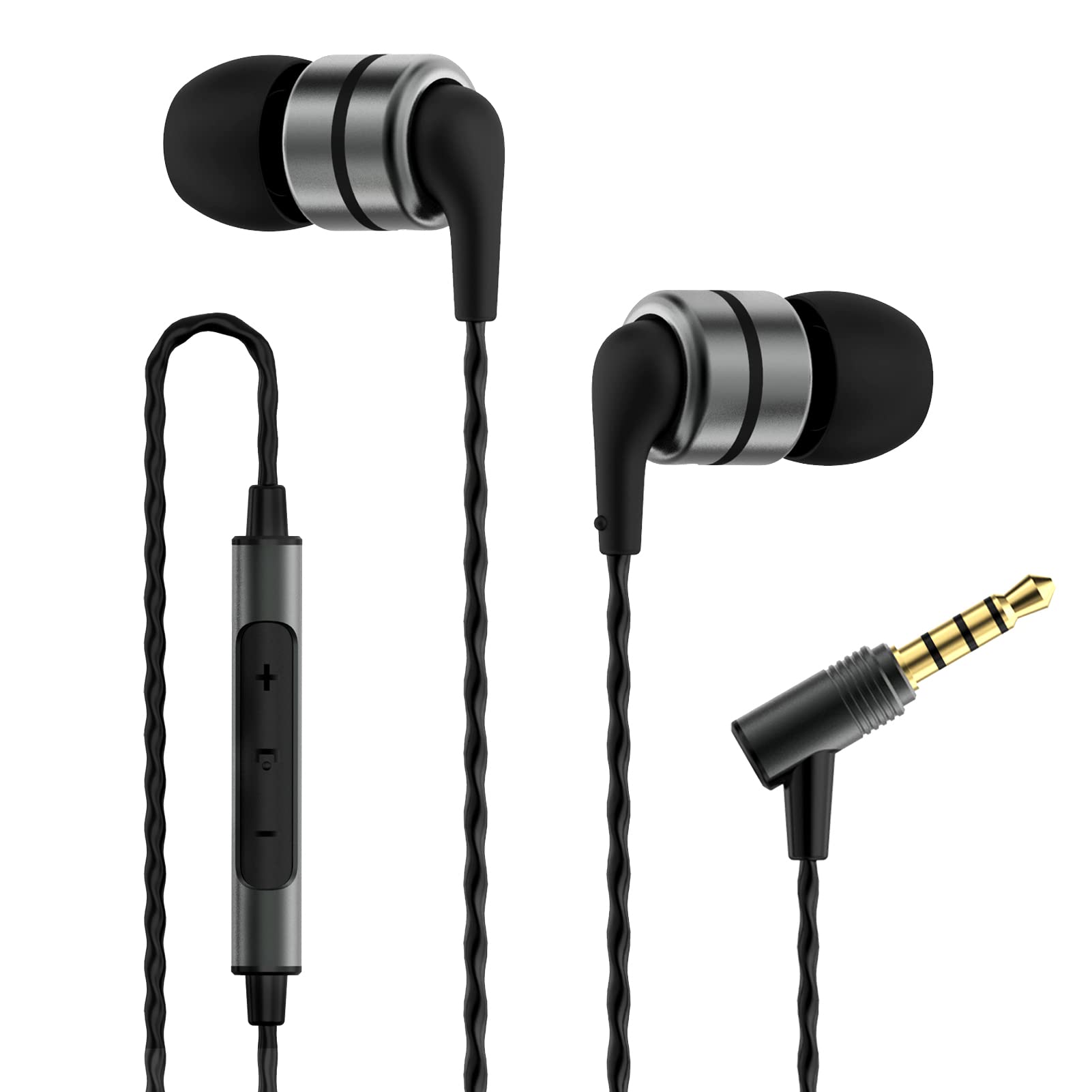 SoundMagic E80C Wired Earphones with Mic HiFi Stereo Audiophile Earbuds Noise-Isolating Headphones Super Bass Comfortable Fit
SoundMagic E80C Wired Earphones with Mic HiFi Stereo Audiophile Earbuds Noise-Isolating Headphones Super Bass Comfortable Fit