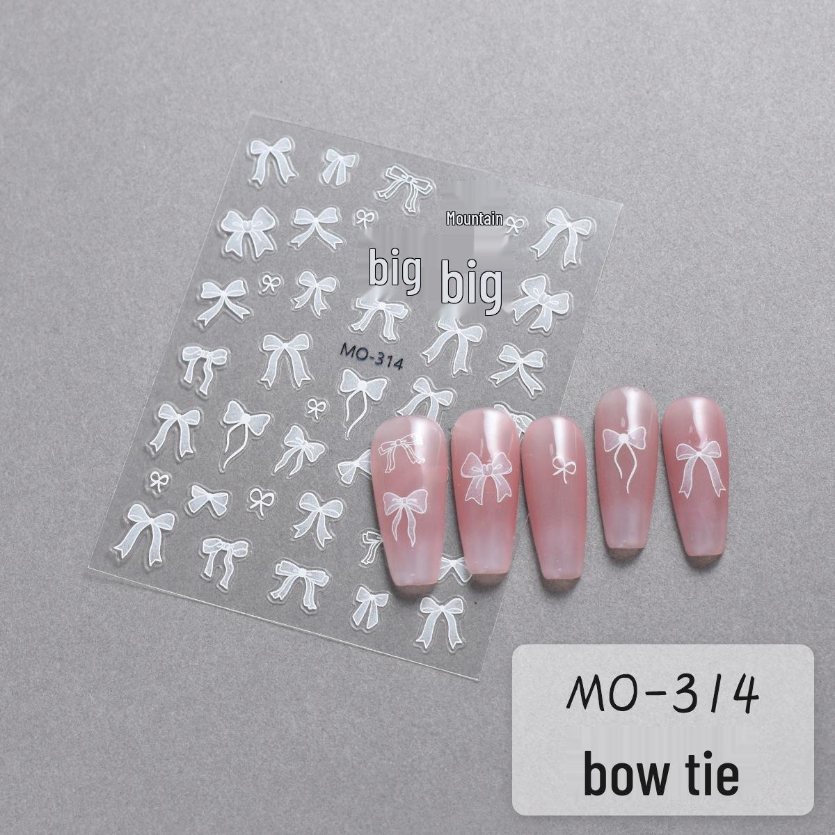 Premium Ballet Ribbon Bow Nail Stickers – Japanese Transparent Gradient Design
Premium Ballet Ribbon Bow Nail Stickers – Japanese Transparent Gradient Design