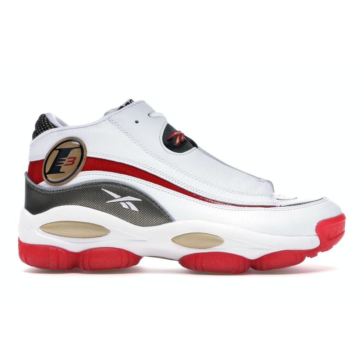 Мужские кроссовки Reebok Answer 1 DMX Retro OG белые превосходно-красные латунные CN7862
Мужские кроссовки Reebok Answer 1 DMX Retro OG белые превосходно-красные латунные CN7862