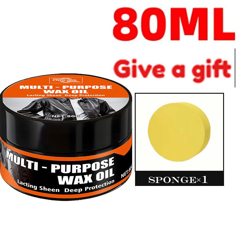 Leather goods leather oil nourishing cream leather shoe oil PU leather maintenance oil leather care agent leather seat polish br 80g
Leather goods leather oil nourishing cream leather shoe oil PU leather maintenance oil leather care agent leather seat polish br 80g