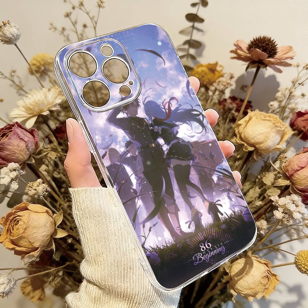 86-Eighty Six Phone Case Transparent Silicone Soft For iPhone 17 16 15 14 13 12 11 Mini Pro Max Plus iPhone12PRO
86-Eighty Six Phone Case Transparent Silicone Soft For iPhone 17 16 15 14 13 12 11 Mini Pro Max Plus iPhone12PRO
