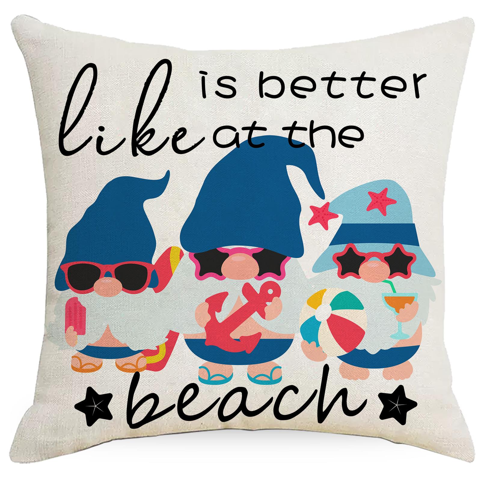 New Summer Pillow Cover Blue Striped Letter Linen Print Pillow Sofa Car Cushion Premium Durable Quality Useful 45 * 45Cm without pillow core
New Summer Pillow Cover Blue Striped Letter Linen Print Pillow Sofa Car Cushion Premium Durable Quality Useful 45 * 45Cm without pillow core