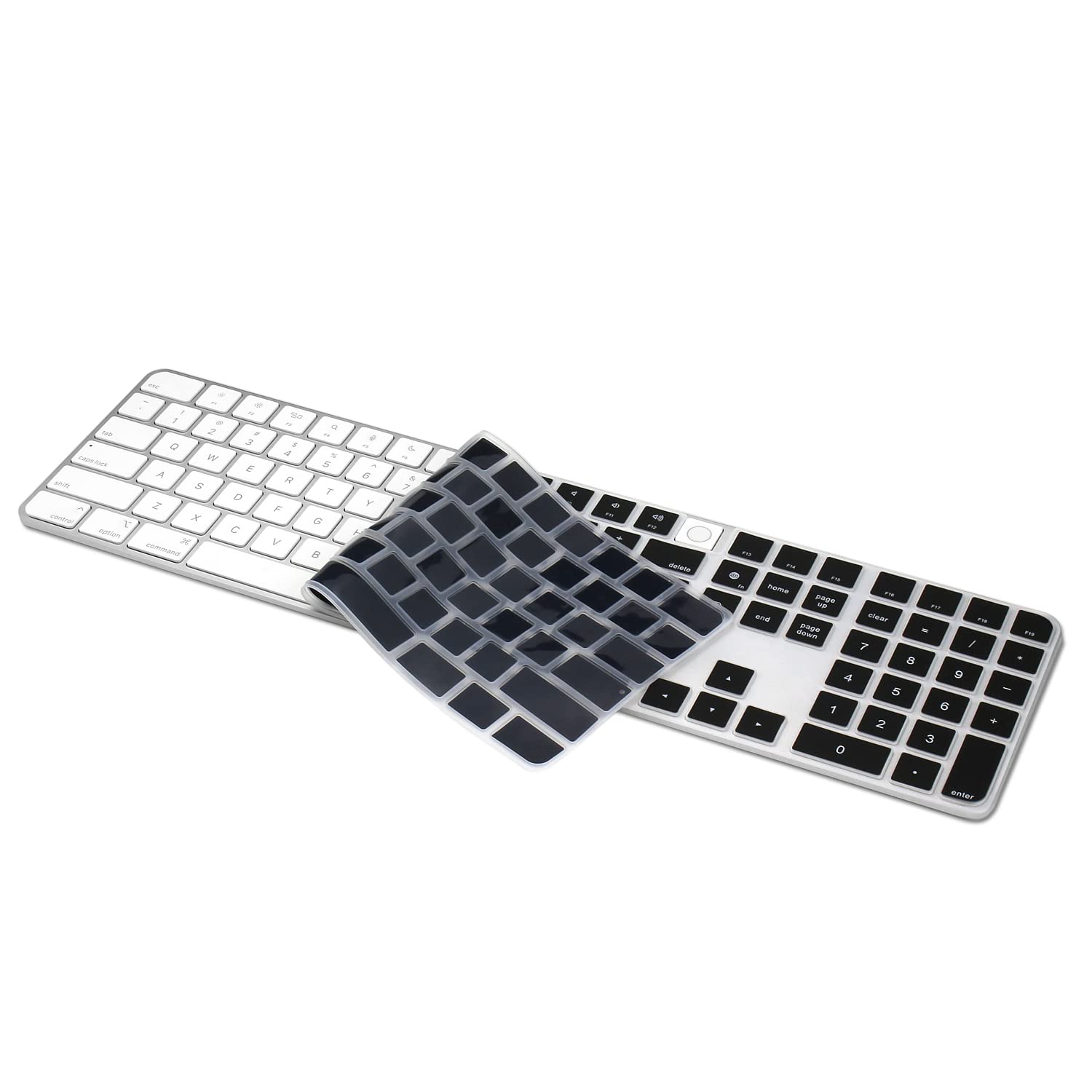 Ультратонкий силиконовый чехол-накладка ProElife для клавиатуры Magic Keyboard с Touch ID и цифровой клавиатурой A2520 US Enter Protector Keys слева чёрный
Ультратонкий силиконовый чехол-накладка ProElife для клавиатуры Magic Keyboard с Touch ID и цифровой клавиатурой A2520 US Enter Protector Keys слева чёрный