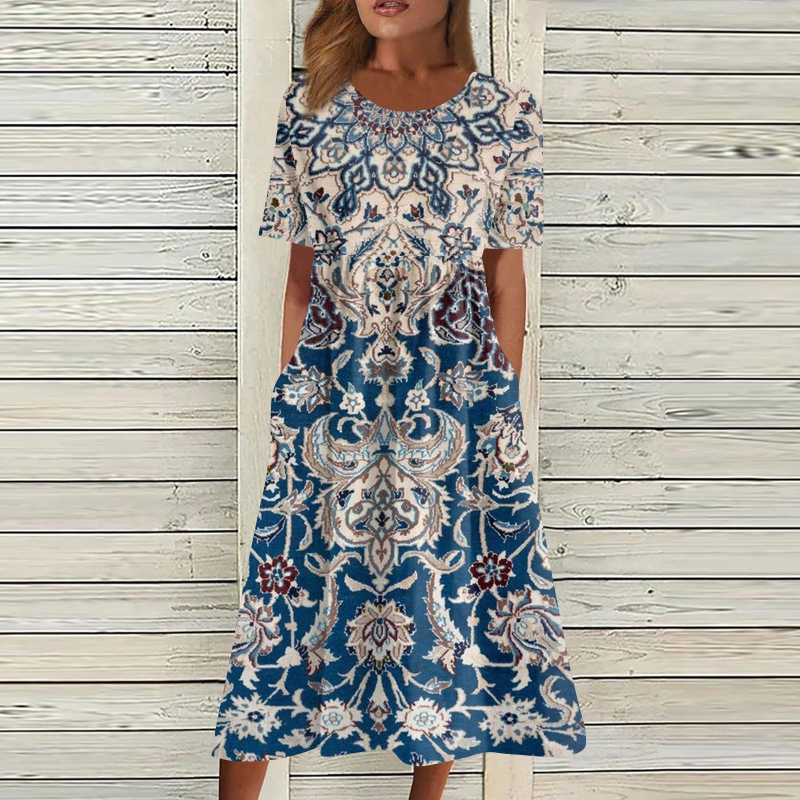 Жен. Повседневные платья Платья с принтами Летние платья С принтами Плиссированные платья-миди с круглым вырезом Классический Классический На открытом воздухе Повседневные С короткими рукавами Свободные платья XXL
Жен. Повседневные платья Платья с принтами Летние платья С принтами Плиссированные платья-миди с круглым вырезом Классический Классический На открытом воздухе Повседневные С короткими рукавами Свободные платья XXL