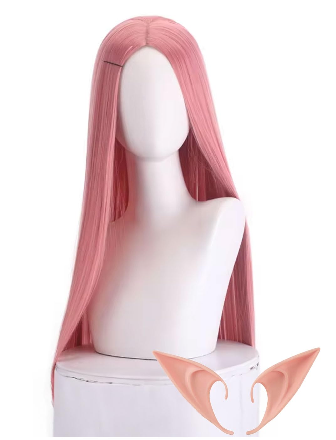 MORYTRADE Набор парика и эльфийских ушей для косплея, длинный прямой парик, костюм на Хэллоуин, розовый, 3 предмета розовый
MORYTRADE Набор парика и эльфийских ушей для косплея, длинный прямой парик, костюм на Хэллоуин, розовый, 3 предмета розовый