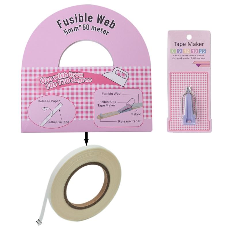 Fusible Bias Tape wtih Fusible Bias Tape Maker Tool (Size 1/4Inch 3/8Inch 1/2Inch 3/4Inch 1In) For Sewing Dressmaking фиолетовый
Fusible Bias Tape wtih Fusible Bias Tape Maker Tool (Size 1/4Inch 3/8Inch 1/2Inch 3/4Inch 1In) For Sewing Dressmaking фиолетовый