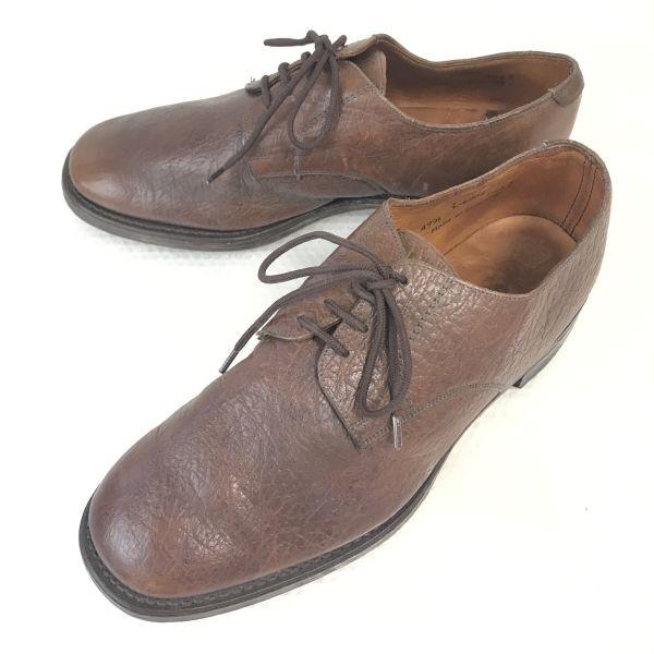 England Vintage KF Goodyear Pebbled Leather Plain Toe Dress Shoes 7 25.5cm Brown
England Vintage KF Goodyear Pebbled Leather Plain Toe Dress Shoes 7 25.5cm Brown