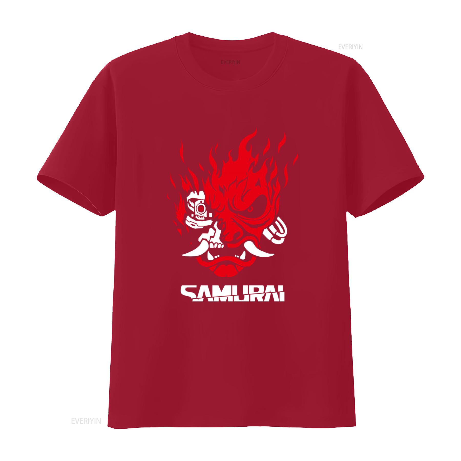 Samurai Japanese Style Gaming 2077 Art T Shirt Cool Flame Design vintage Washed designer clothes fashion Soft Unisex S
Samurai Japanese Style Gaming 2077 Art T Shirt Cool Flame Design vintage Washed designer clothes fashion Soft Unisex S