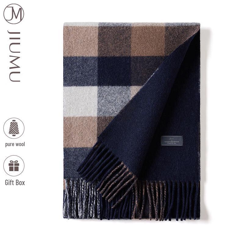 JIUMU Men s Pure Wool Scarf SZ054
JIUMU Men s Pure Wool Scarf SZ054