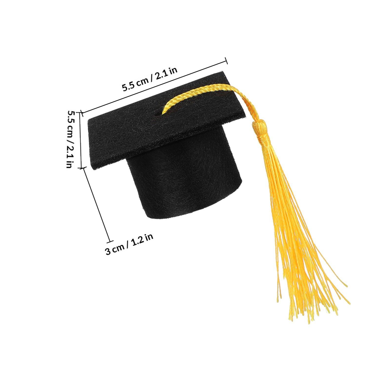 10Pcs Mini Graduation Cap Decorations Cake Topper Lightweight Resin Graduation Season Souvenir Party Desktop Adornment жёлтый
10Pcs Mini Graduation Cap Decorations Cake Topper Lightweight Resin Graduation Season Souvenir Party Desktop Adornment жёлтый
