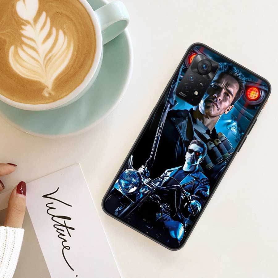 Arnold Schwarzenegger Terminator Phone Case For Xiaomi Redmi Note 12 Plus 12S 11 11T Pro 5G 11E 11S 4G 10 10S 9 9S 9T 8 8T 7 Cov Redmi Note 9T 5G
Arnold Schwarzenegger Terminator Phone Case For Xiaomi Redmi Note 12 Plus 12S 11 11T Pro 5G 11E 11S 4G 10 10S 9 9S 9T 8 8T 7 Cov Redmi Note 9T 5G