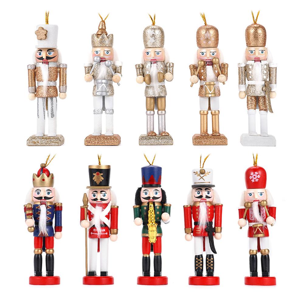 2026 New Christmas Nutcracker Army Set 12cm Wooden Soldier Dolls for Xmas Tree Holiday Home Office Table Decorations Gift Friend
2026 New Christmas Nutcracker Army Set 12cm Wooden Soldier Dolls for Xmas Tree Holiday Home Office Table Decorations Gift Friend