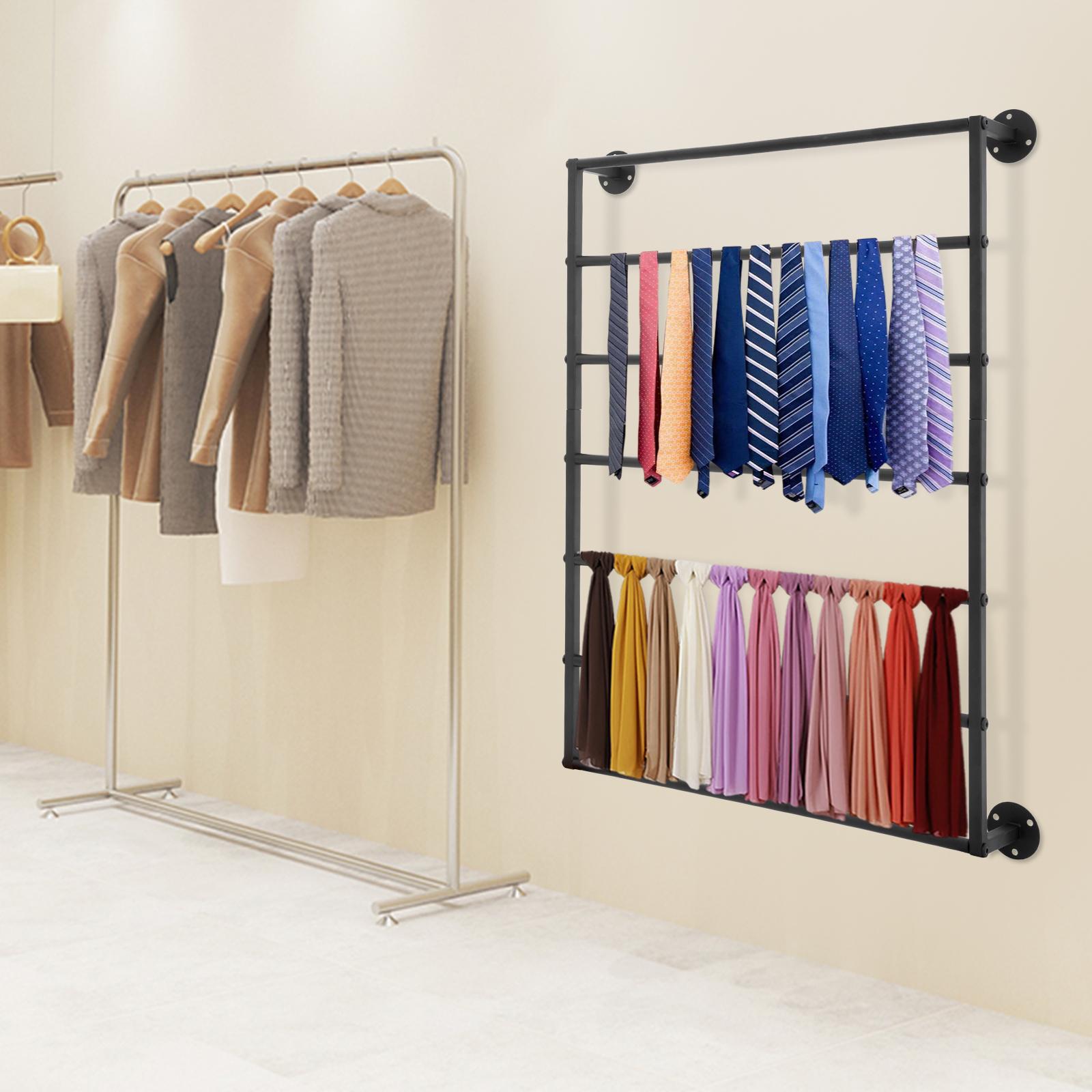 7-Tier Wall Mounted Scarf Organizer, Hanging Storage Rack for Scarves Towels Hats, Durable Black Carbon Steel Display Shelf чёрный
7-Tier Wall Mounted Scarf Organizer, Hanging Storage Rack for Scarves Towels Hats, Durable Black Carbon Steel Display Shelf чёрный