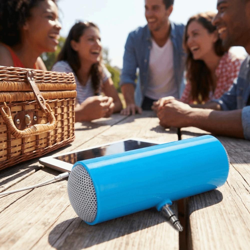 Wireless Stereo Mini Speaker Portable Speaker Amplifier Compact Plug in Speaker Laptops синій
Wireless Stereo Mini Speaker Portable Speaker Amplifier Compact Plug in Speaker Laptops синій