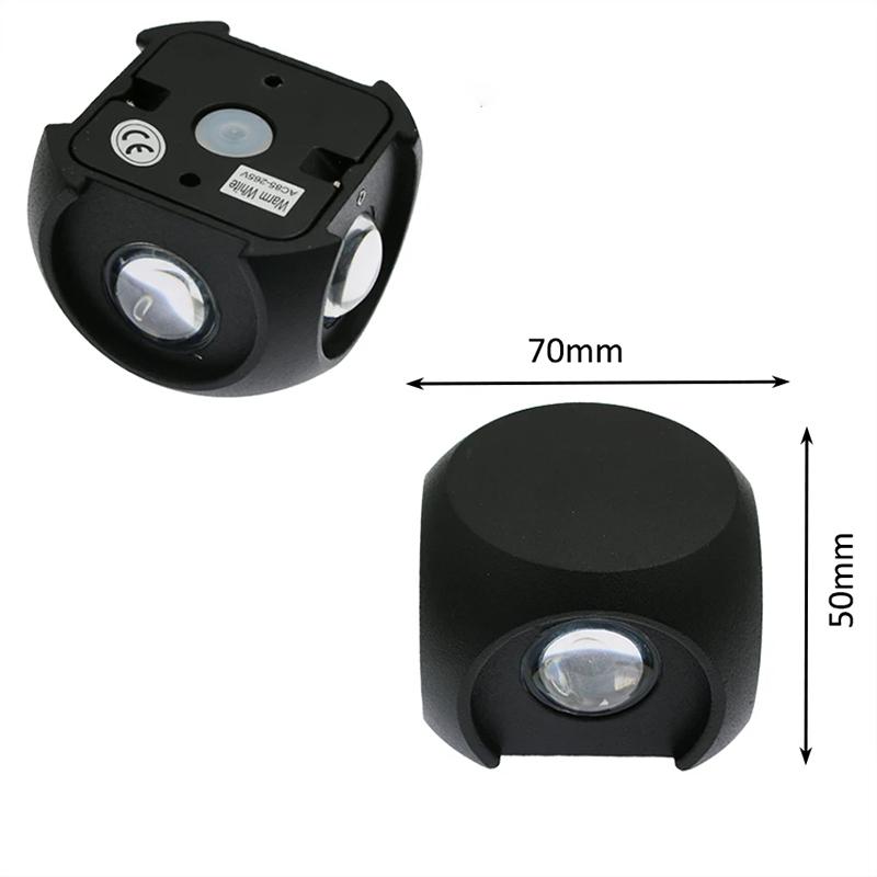 4 Sided Beam Wall Light Garden Yard Decoration Outdoor Lighting IP65 85-265V 6W/10W Porch Light Outdoor lampara exterior pared Wall Light
4 Sided Beam Wall Light Garden Yard Decoration Outdoor Lighting IP65 85-265V 6W/10W Porch Light Outdoor lampara exterior pared Wall Light