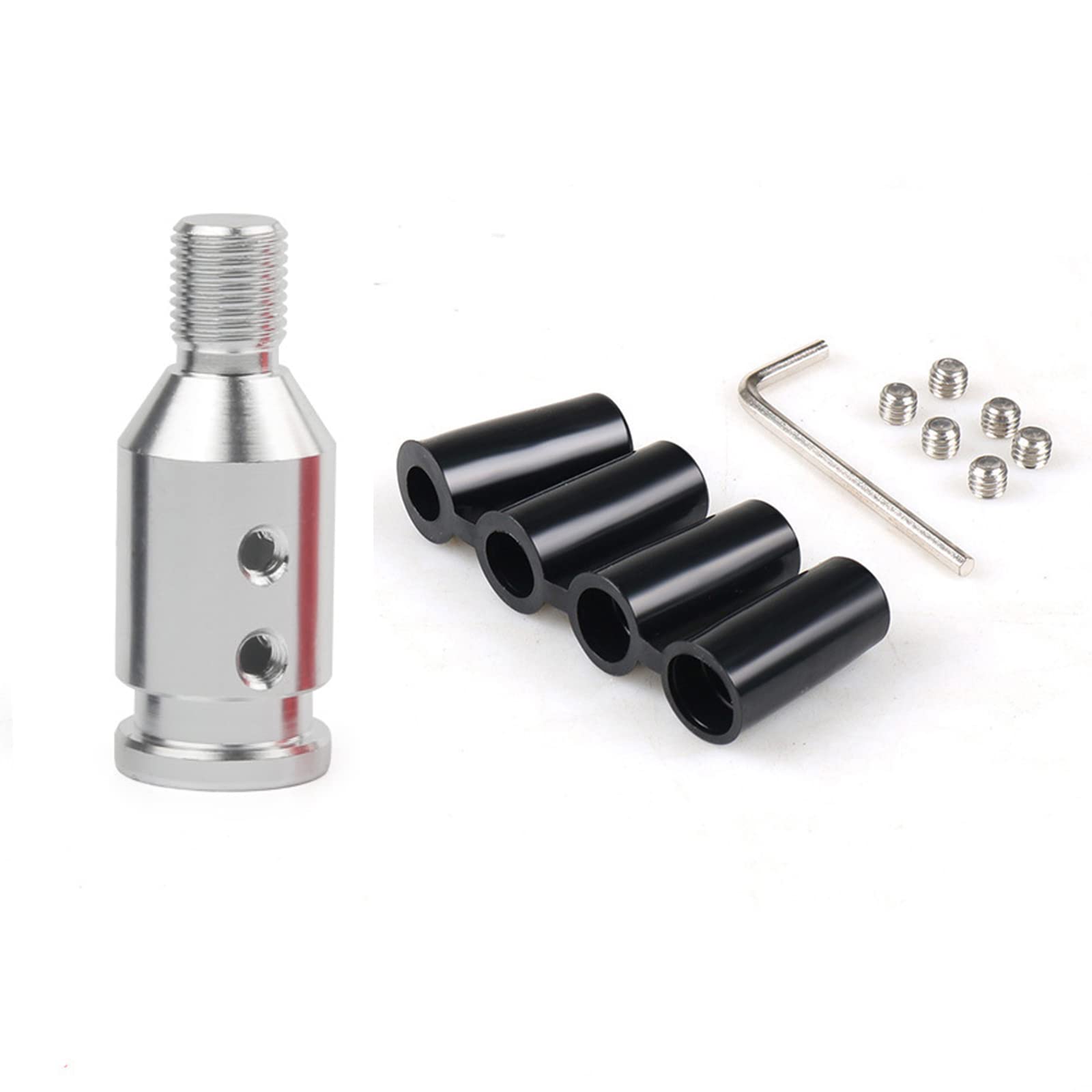 Shift Knob Car Shift Knob Adapter Universal Car Shift Knob Adapter for Screwless Shifter 12x1.25 (Silver) серебряный
Shift Knob Car Shift Knob Adapter Universal Car Shift Knob Adapter for Screwless Shifter 12x1.25 (Silver) серебряный