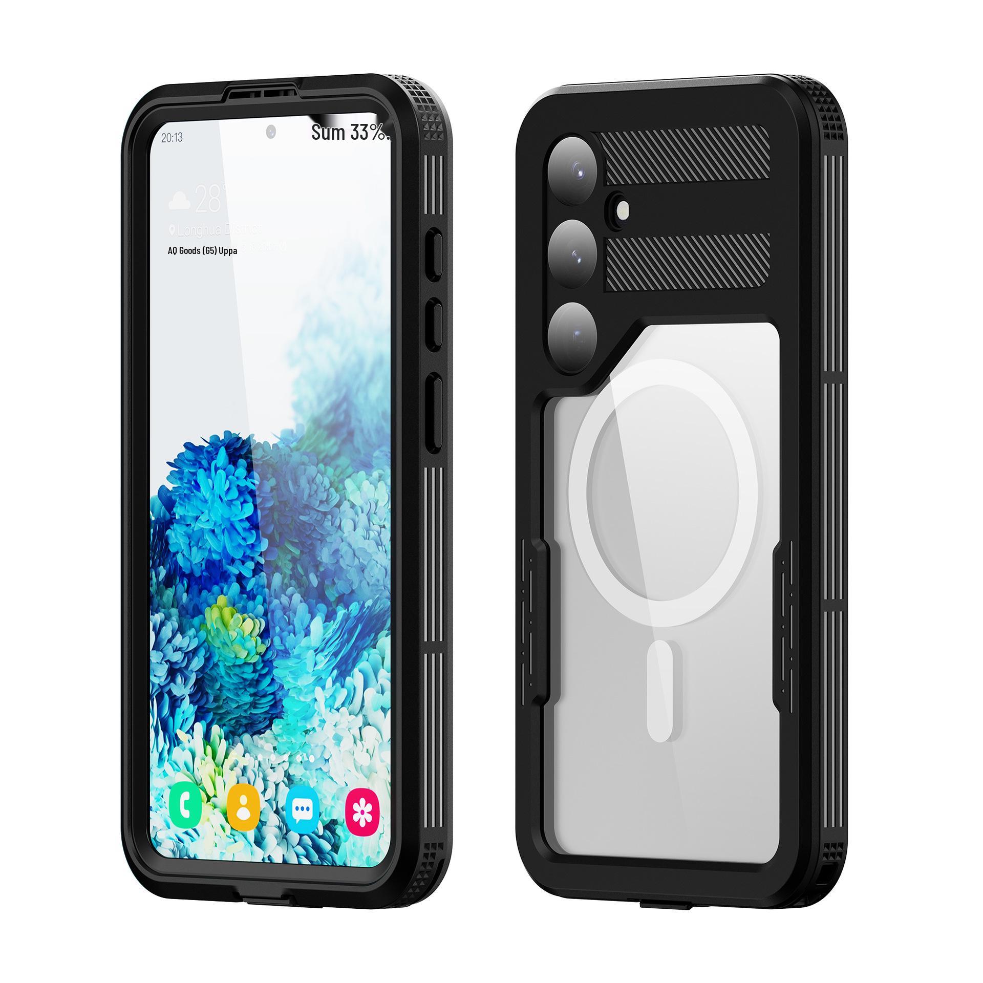 Samsung S24 Red Pepper Mars Waterproof Magsafe Magnetic Phone Case with Full Coverage.
Samsung S24 Red Pepper Mars Waterproof Magsafe Magnetic Phone Case with Full Coverage.