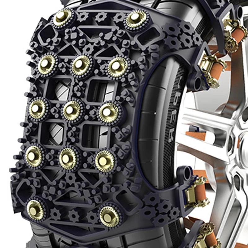 Аксессуары для автомобильных шин Цепи противоскольжения для колес автомобиля Безопасная цепь противоскольжения для внедорожников Зимние противоскользящие автомобильные шины Новые универсальные цепи противоскольжения
Аксессуары для автомобильных шин Цепи противоскольжения для колес автомобиля Безопасная цепь противоскольжения для внедорожников Зимние противоскользящие автомобильные шины Новые универсальные цепи противоскольжения