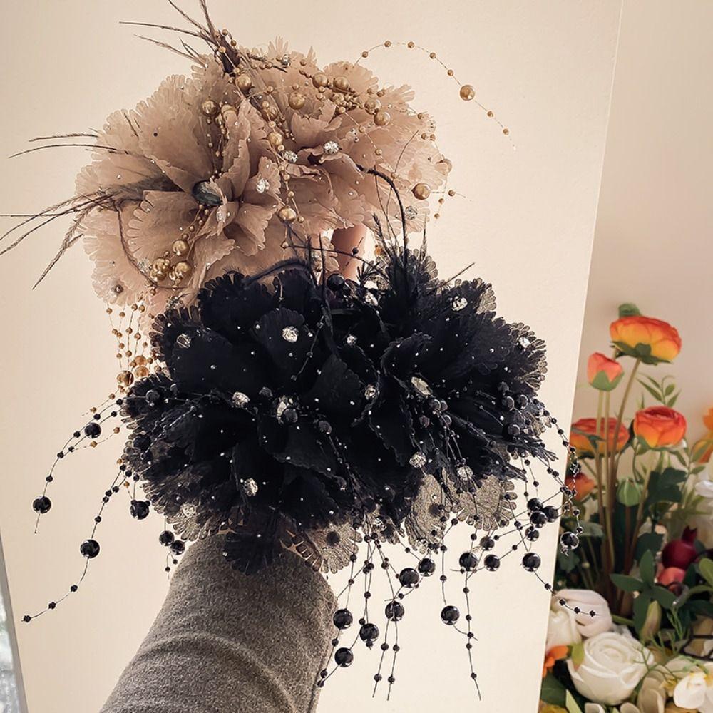 Double Peony Tassel Hair Claw Diamond Peony Flower Shark Clip Peony Flower Grasping Clip чорний
Double Peony Tassel Hair Claw Diamond Peony Flower Shark Clip Peony Flower Grasping Clip чорний