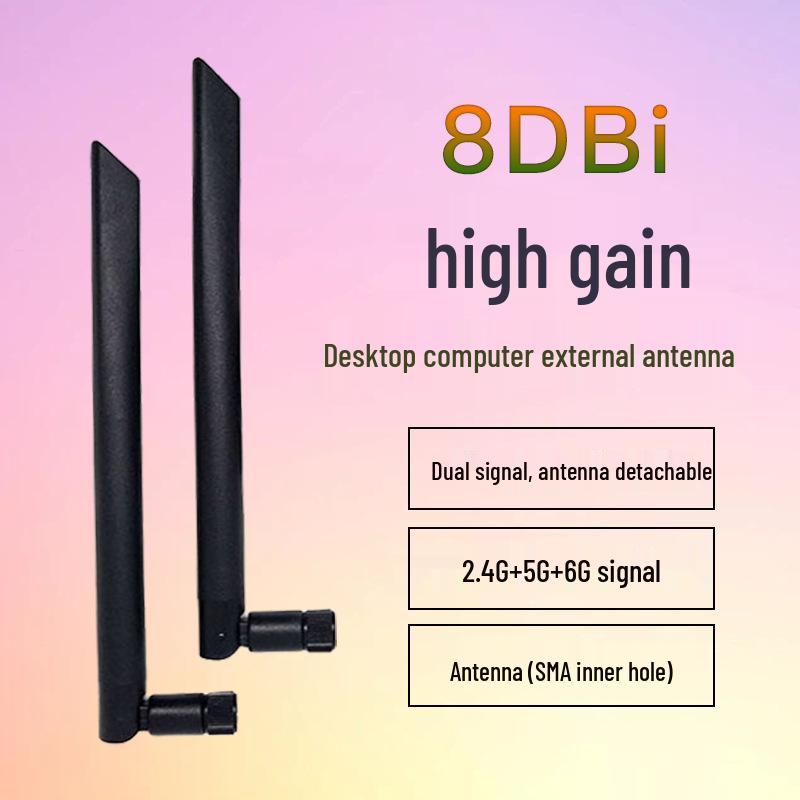 Tri-Band AX210 WiFi Wireless Network Card with High Gain Antenna for Desktop Computers (2.4G/5G/6G)
Tri-Band AX210 WiFi Wireless Network Card with High Gain Antenna for Desktop Computers (2.4G/5G/6G)