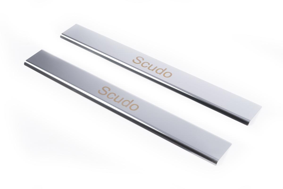 Накладки на пороги (Carmos, 2 шт, сталь) для Fiat Scudo 2007-2015 гг
Накладки на пороги (Carmos, 2 шт, сталь) для Fiat Scudo 2007-2015 гг