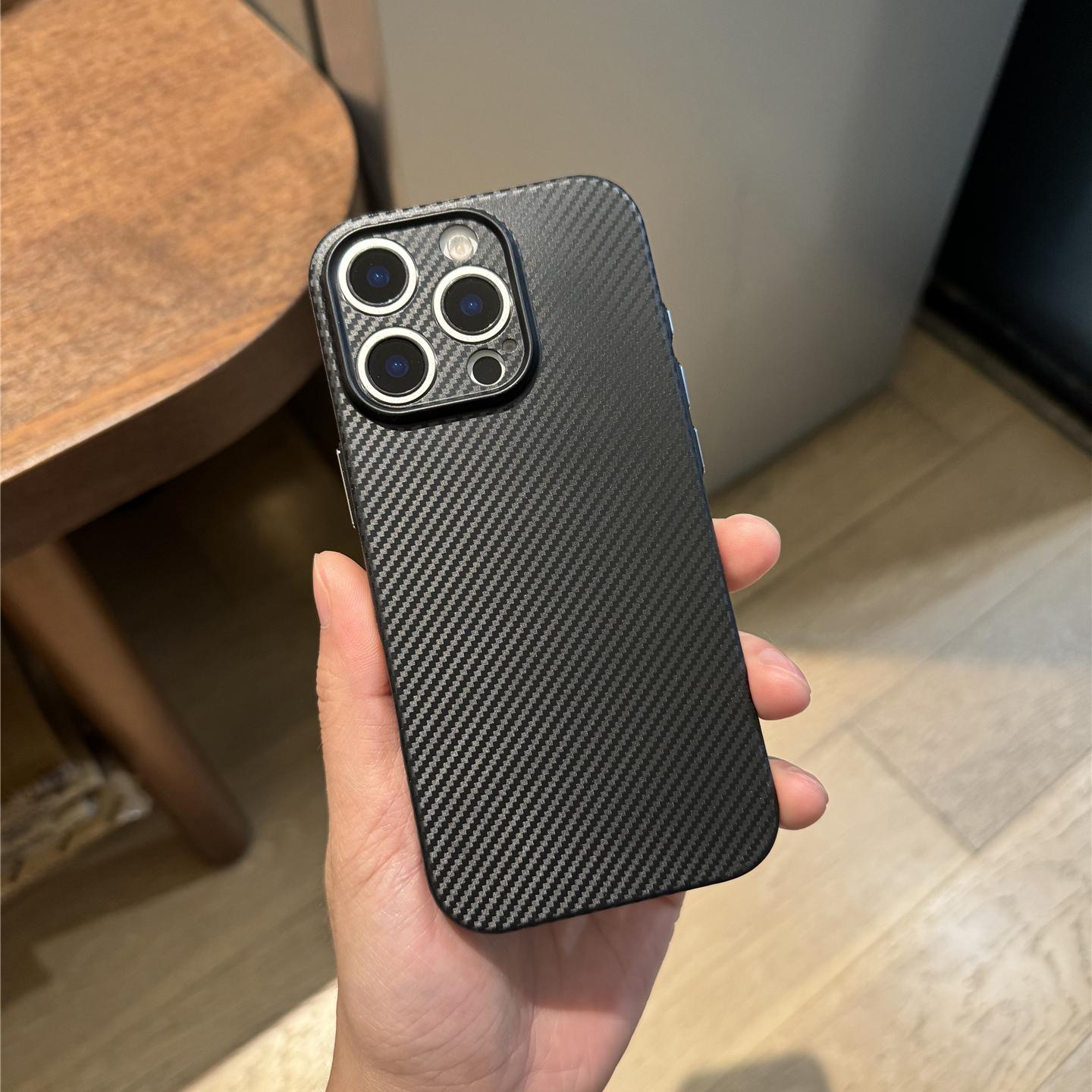 Ultra Thin Carbon Fiber Texture Hard Phone Case For iPhone 17 16 16E 15 14 Plus 13 Pro Max Slim PC Clear Shockproof Soft Cover iPhone 13 чорний
Ultra Thin Carbon Fiber Texture Hard Phone Case For iPhone 17 16 16E 15 14 Plus 13 Pro Max Slim PC Clear Shockproof Soft Cover iPhone 13 чорний