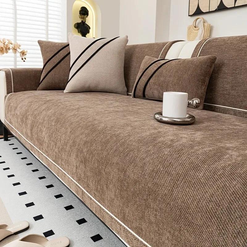 1 Piece Four Season Universal Anti Slip Sofa Mat New Chenille Sofa Cushion Couch Cover Modern Backrest Towel L Shape Sofa Towel 70x70cm 1pc коричневый
1 Piece Four Season Universal Anti Slip Sofa Mat New Chenille Sofa Cushion Couch Cover Modern Backrest Towel L Shape Sofa Towel 70x70cm 1pc коричневый