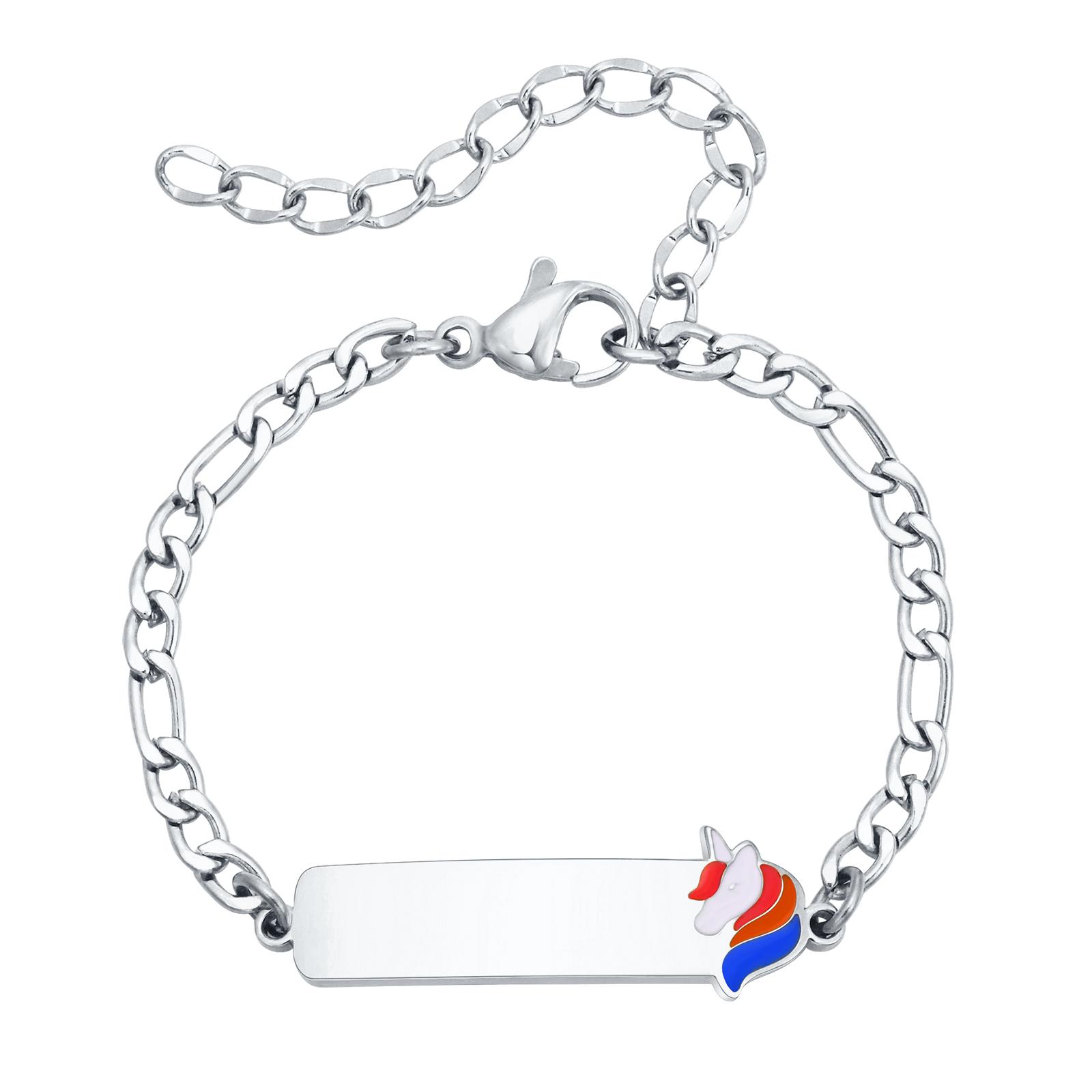 Custom Engraved ID Name Personalized Bracelet for Boy Girls, Butterfly Figaro Chain Adjustable, Newborn Gift f
Custom Engraved ID Name Personalized Bracelet for Boy Girls, Butterfly Figaro Chain Adjustable, Newborn Gift f