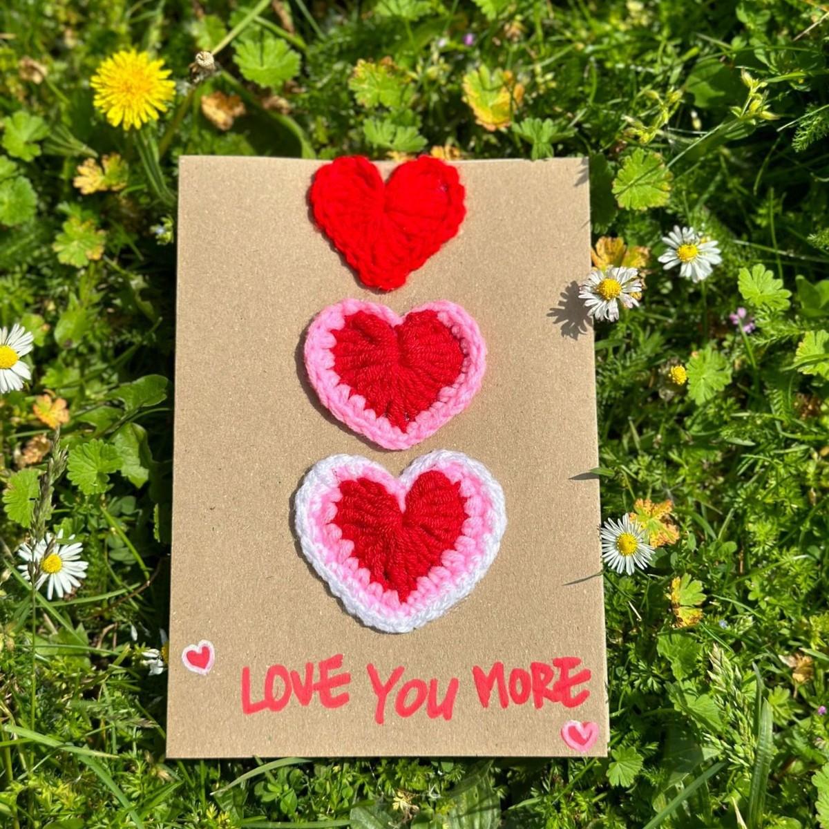 1pcs Crochet Greeting Cards Cute Confession Thank You Card Creative Valentine Day Anniversary Blessing Card Thanksgiving Card
1pcs Crochet Greeting Cards Cute Confession Thank You Card Creative Valentine Day Anniversary Blessing Card Thanksgiving Card