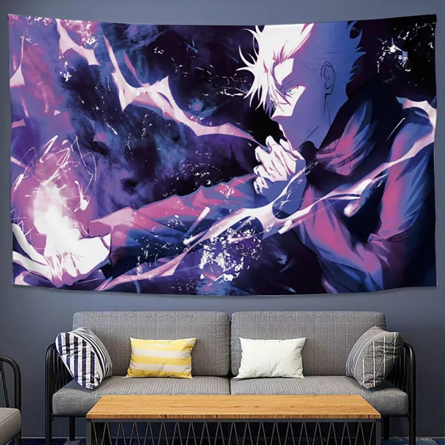 VIKAMA 2D Anime Background Tapestry For Student Dormitory Bedside Wall Hanging Room Decoration Fabric Hanging Cloth 74x94cm(29x37in)
VIKAMA 2D Anime Background Tapestry For Student Dormitory Bedside Wall Hanging Room Decoration Fabric Hanging Cloth 74x94cm(29x37in)