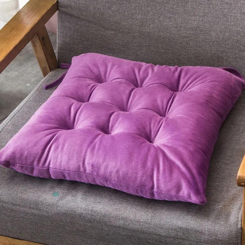 Solid Color Seat Cushion Thickened Crystal Velvet Seat Cushion Student Stools/office Mats Summer Floor Cushion 40CM Square 40x40cm
Solid Color Seat Cushion Thickened Crystal Velvet Seat Cushion Student Stools/office Mats Summer Floor Cushion 40CM Square 40x40cm
