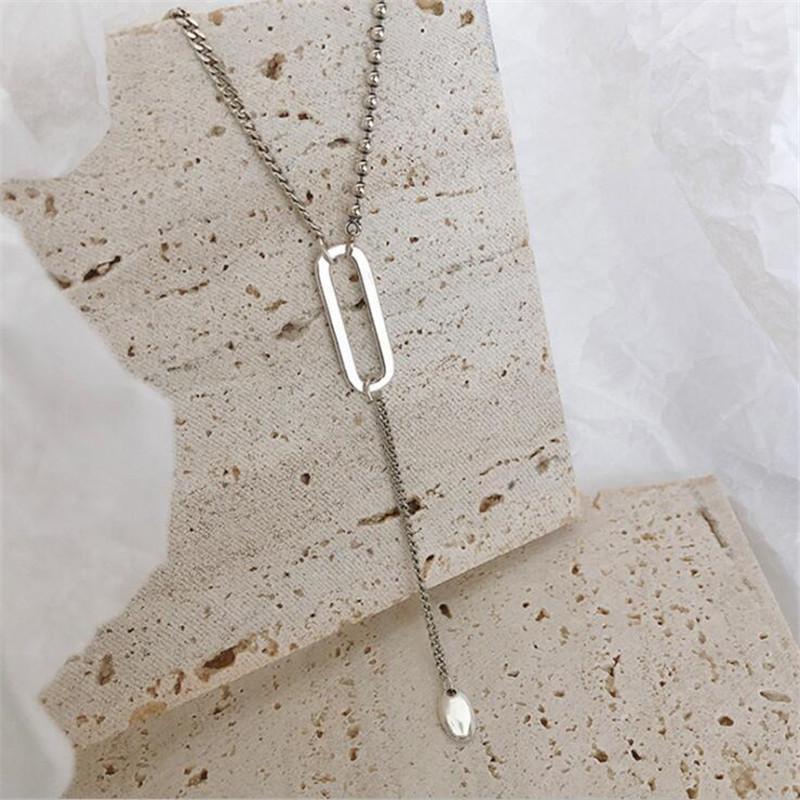 New Popular Geometric Shape O-shaped 925 Sterling Silver Jewelry Old Tassel Polished Oval Clavicle Chain Necklaces TYB388 серебряный
New Popular Geometric Shape O-shaped 925 Sterling Silver Jewelry Old Tassel Polished Oval Clavicle Chain Necklaces TYB388 серебряный