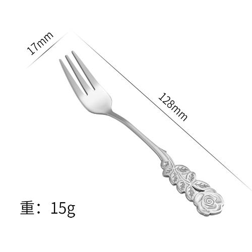 304 Stainless Steel Teaspoon with Rose Flower Handle Mini Tea Coffee Dessert Spoon for Coffee Tea Dessert Ice Cream Salad
304 Stainless Steel Teaspoon with Rose Flower Handle Mini Tea Coffee Dessert Spoon for Coffee Tea Dessert Ice Cream Salad