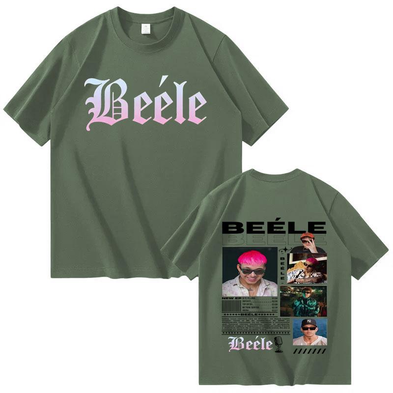 Trendy Tops Rapper Beele New Album Tour Mens Short Sleeve Tshrit Harajuku Tshrits Casual Cozy Tshrits Gothic Clothing Fans Gift 4XL
Trendy Tops Rapper Beele New Album Tour Mens Short Sleeve Tshrit Harajuku Tshrits Casual Cozy Tshrits Gothic Clothing Fans Gift 4XL