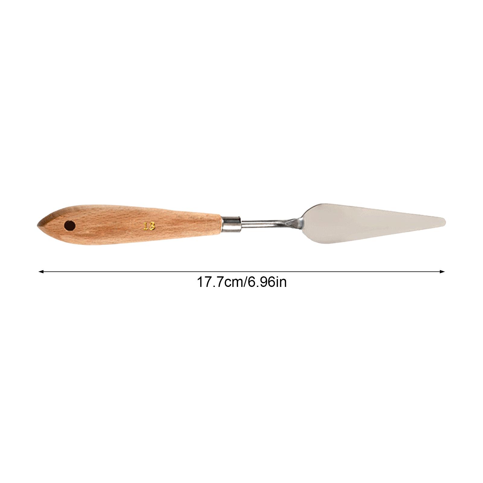 Beech Wood Handle Painting Palette Knives Set Stainless Steel Blades for Oil Painting Mixing Scraping Art Tools
Beech Wood Handle Painting Palette Knives Set Stainless Steel Blades for Oil Painting Mixing Scraping Art Tools