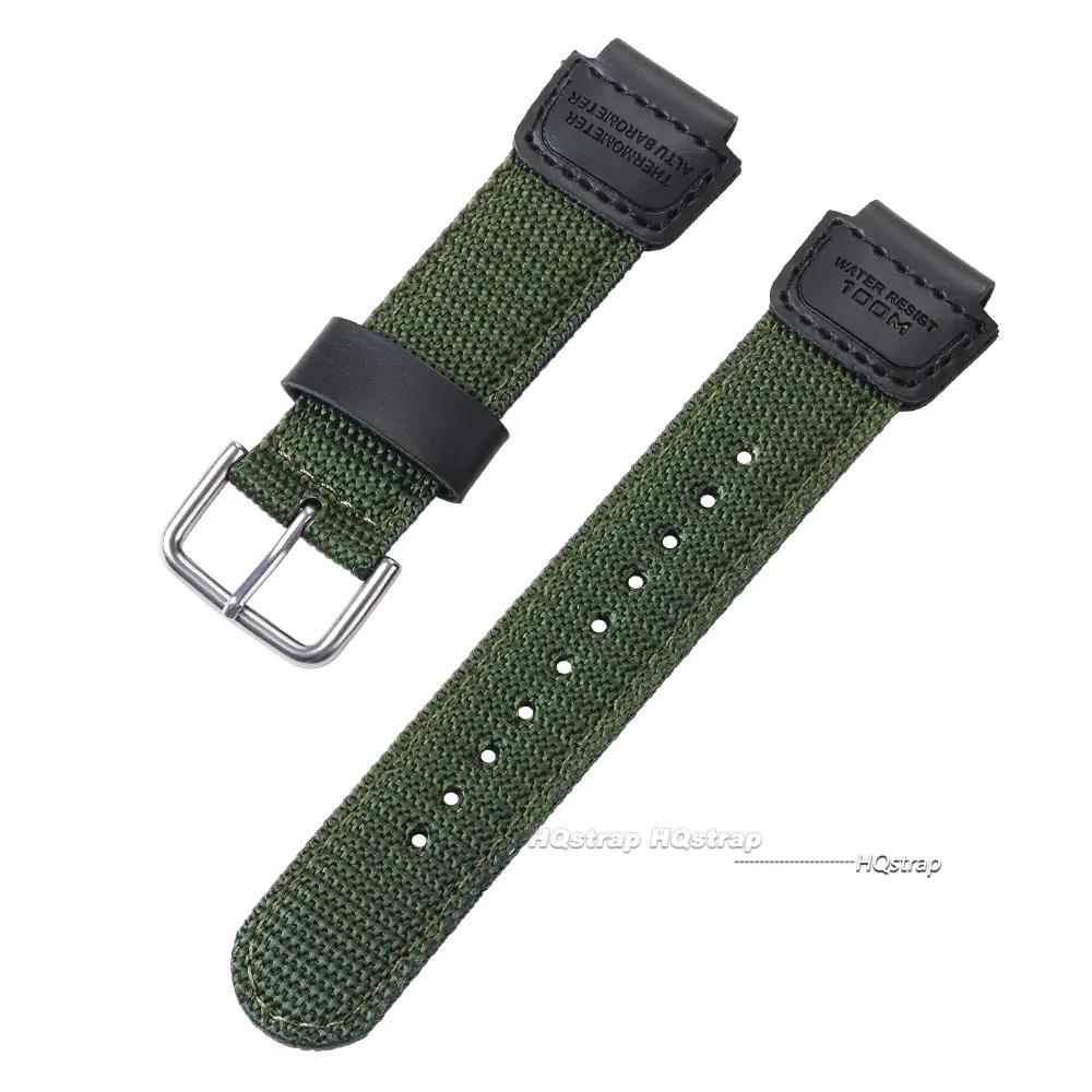 Nylon Canvas Wristband for Casio AE-1200WH/SGW-300/AQ-S810W Watch Strap 18mm Men Women Watchband High Quality Watch Accessories 18mm зелений
Nylon Canvas Wristband for Casio AE-1200WH/SGW-300/AQ-S810W Watch Strap 18mm Men Women Watchband High Quality Watch Accessories 18mm зелений
