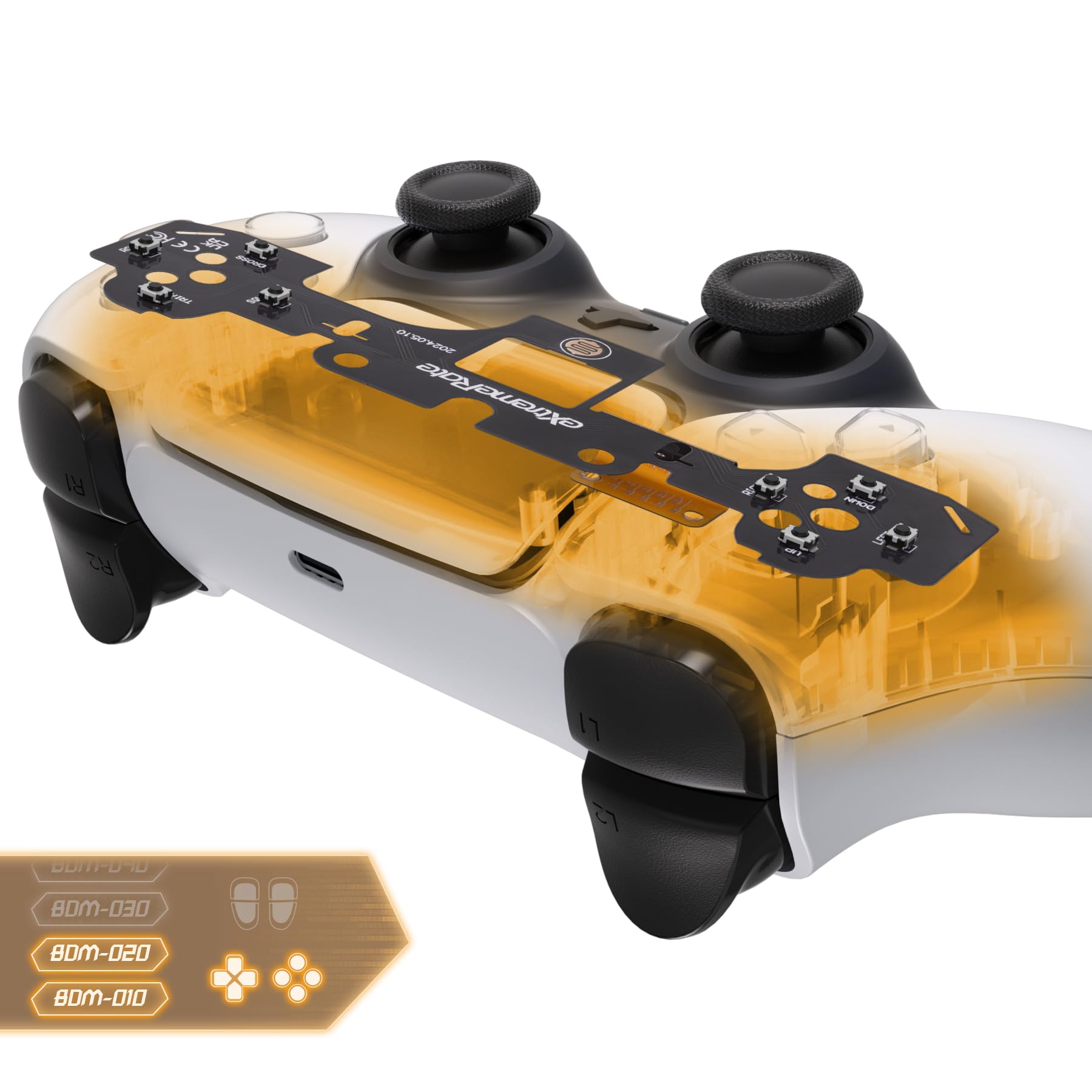 eXtremeRate Face Clicky Kit Compatible with PS5 Controller and Custom Hard Silicone Tactile Switch Action Button Mouse Click Kit Compatible with PS5
eXtremeRate Face Clicky Kit Compatible with PS5 Controller and Custom Hard Silicone Tactile Switch Action Button Mouse Click Kit Compatible with PS5