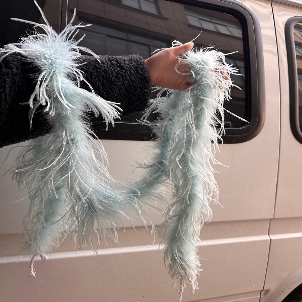 DIY Multicolor Ostrich feather boa 6Ply Hot Sale Ostrich plumas Boa Scarf for Costume Dress Sewing Decoration Trims Crafts Accessory 6 ply 0.5 meter світло-синій колір
DIY Multicolor Ostrich feather boa 6Ply Hot Sale Ostrich plumas Boa Scarf for Costume Dress Sewing Decoration Trims Crafts Accessory 6 ply 0.5 meter світло-синій колір