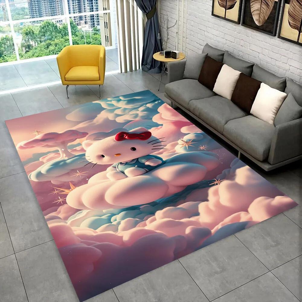 Sanrio Cartoon Girl Carpet New Hello Kitty Cat Rug for Bedroom Living Room Home Sofa Decor Children Crawling Mat 40x60cm
Sanrio Cartoon Girl Carpet New Hello Kitty Cat Rug for Bedroom Living Room Home Sofa Decor Children Crawling Mat 40x60cm