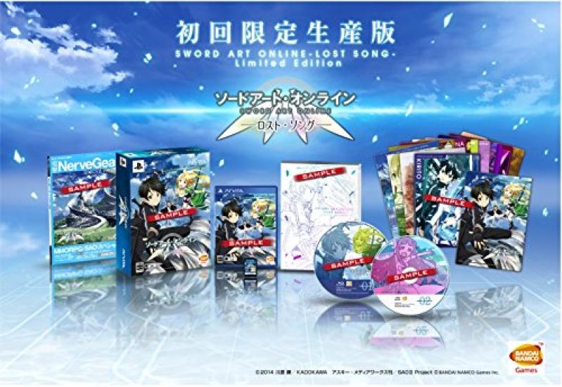 Sword Art Online Первое ограниченное издание ограниченное издание включает в себя код продукта, который разблокирует предметы, которые можно использовать в PS Vita -Lost Song- (первый
Sword Art Online Первое ограниченное издание ограниченное издание включает в себя код продукта, который разблокирует предметы, которые можно использовать в PS Vita -Lost Song- (первый