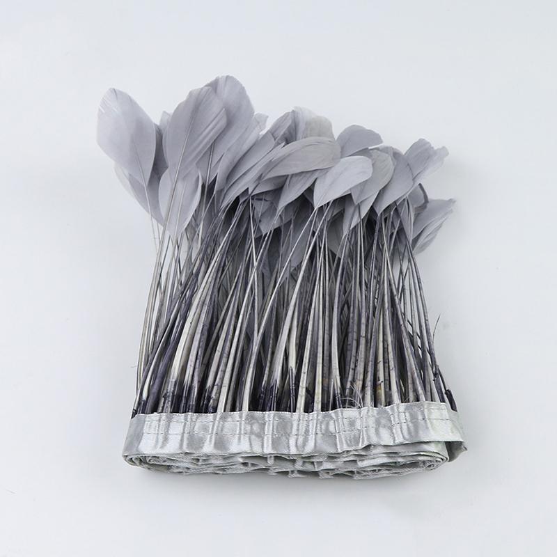 2M Natural Goose Feather Trim 15-20CM Wide Colorful Dyed Satin Ribbon Fringe For Wedding Dress Sewing Stage Clothing Decoration 2M
2M Natural Goose Feather Trim 15-20CM Wide Colorful Dyed Satin Ribbon Fringe For Wedding Dress Sewing Stage Clothing Decoration 2M