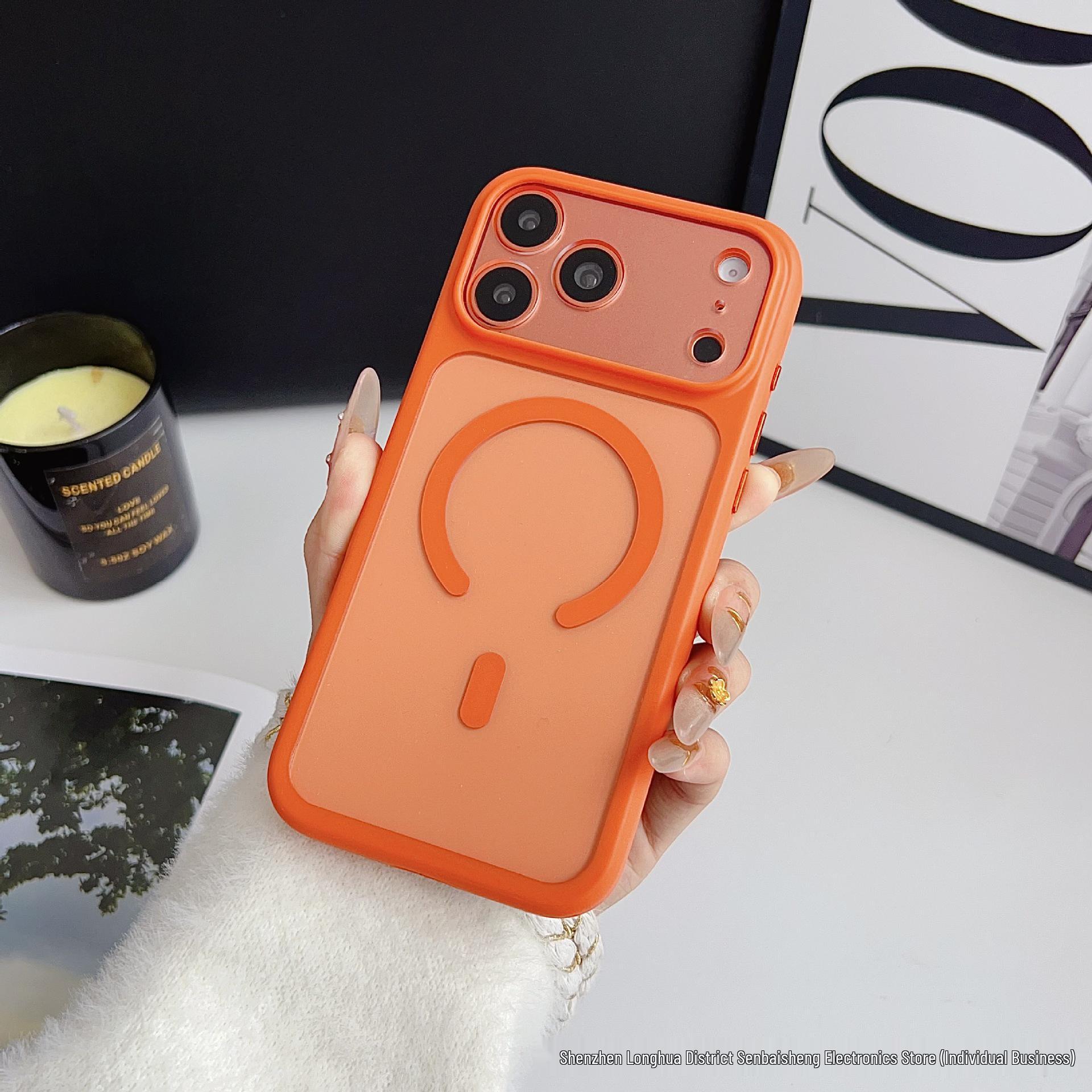 Magnetic iPhone 16/17 Pro Max Drop-Proof Case with Long Lanyard Compatible Large Window Feature 17
Magnetic iPhone 16/17 Pro Max Drop-Proof Case with Long Lanyard Compatible Large Window Feature 17