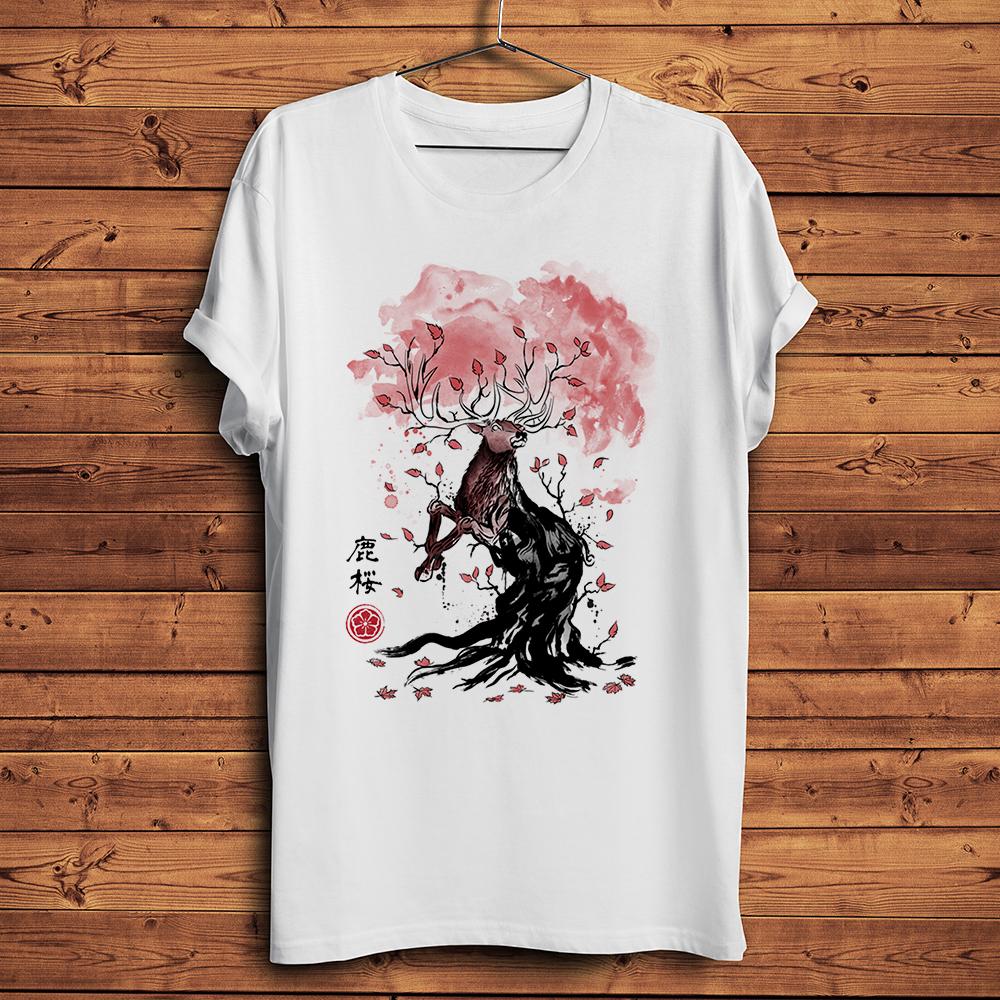 watercolor Sakura Deer tree funny t shirt Unisex White Short Sleeve Casual Tshirt Unisex Streetwear breathable Tee 4XL
watercolor Sakura Deer tree funny t shirt Unisex White Short Sleeve Casual Tshirt Unisex Streetwear breathable Tee 4XL