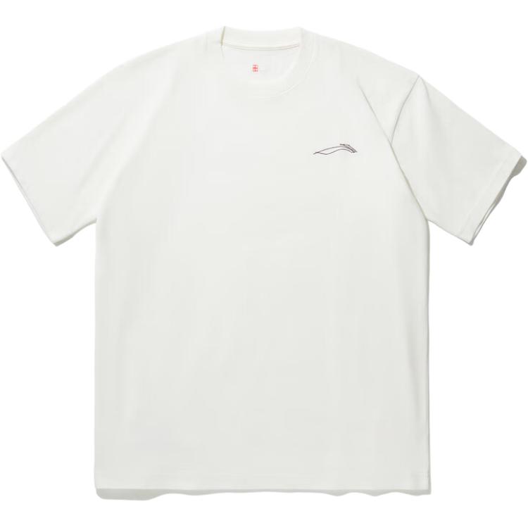 Li Ning Простая однотонная футболка с круглым вырезом, повседневная, с коротким рукавом, мужская, топы, молочно-белый AHSU203-3 M
Li Ning Простая однотонная футболка с круглым вырезом, повседневная, с коротким рукавом, мужская, топы, молочно-белый AHSU203-3 M