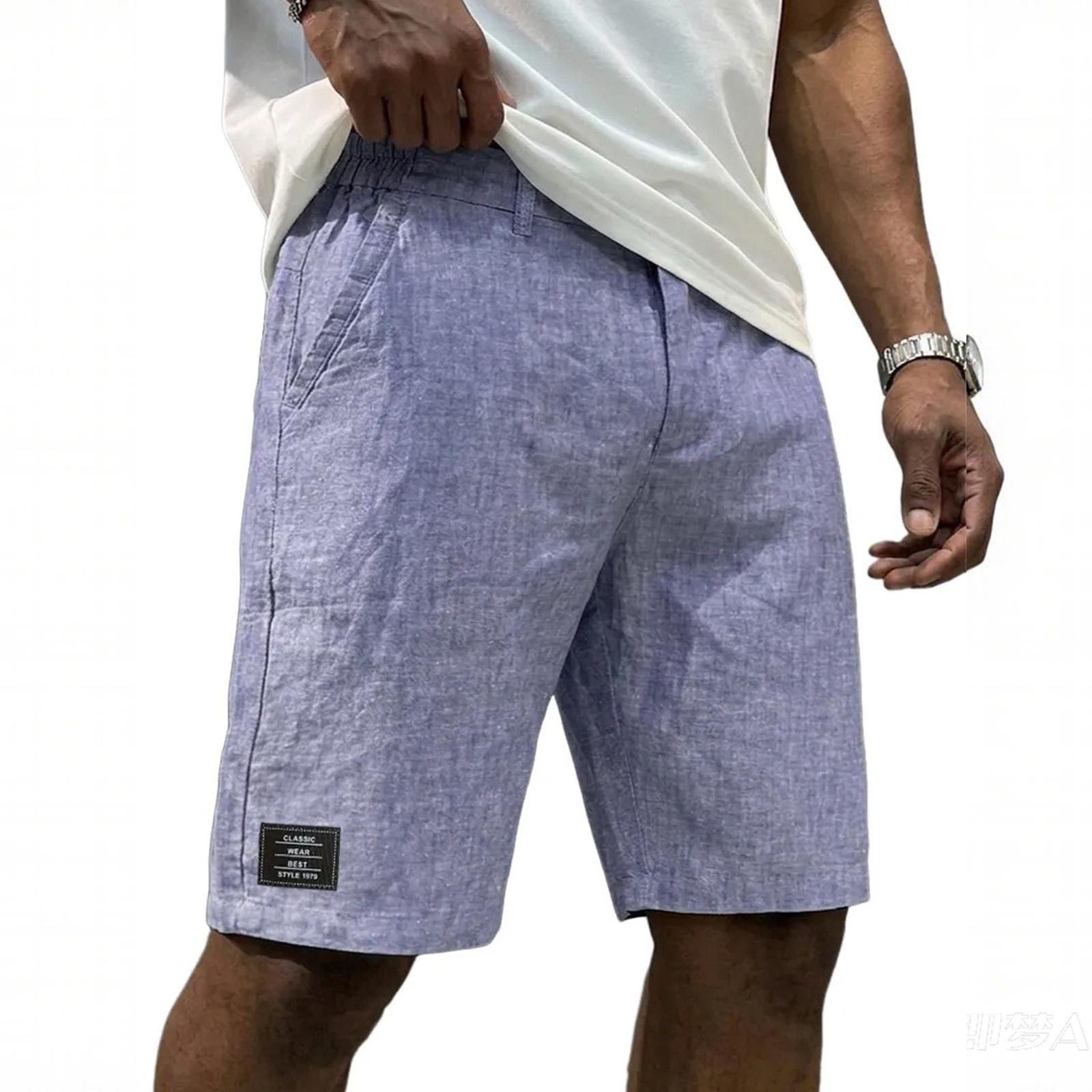 Men’s Casual Cotton Linen Drawstring Shorts with Classic Letter Print Relaxed Fit Lightweight Breathable Fabric for Everyday Wear XXL фиолетовый
Men’s Casual Cotton Linen Drawstring Shorts with Classic Letter Print Relaxed Fit Lightweight Breathable Fabric for Everyday Wear XXL фиолетовый