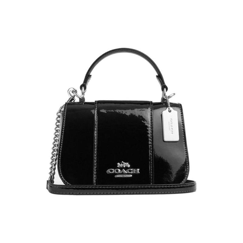 COACH Lysa 22 Classic Color Block Detachable Shoulder Strap Cow Leather Saddle Bag Shoulder Crossbody Handbag Small Women s Black чорний
COACH Lysa 22 Classic Color Block Detachable Shoulder Strap Cow Leather Saddle Bag Shoulder Crossbody Handbag Small Women s Black чорний